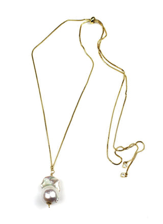 Adjustable Pearl Necklace
