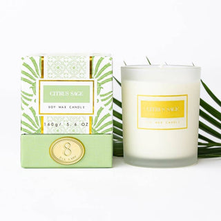 Citrus Sage Soy Candle - 5.6oz