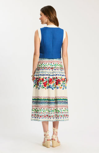 Cici Summer Soiree Skirt, Picnic Floral