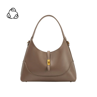 Caroline Taupe Shoulder Bag