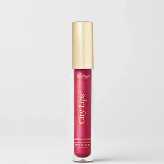 City Lips Plumper Gloss, Raspberry