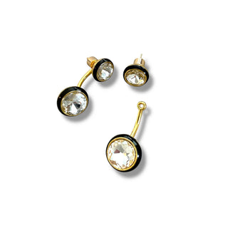 Maison Wrap Earring, Black