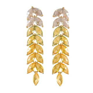 Canary Yellow Statement Earrings