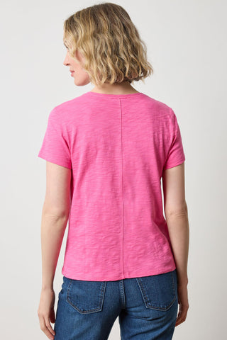 Short Sleeve Back Seam Tee