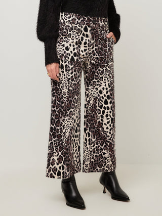 Rylee Cropped Pants, Animal