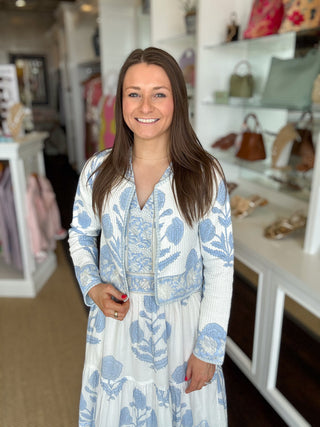 Elton Jacket, Buta Blue