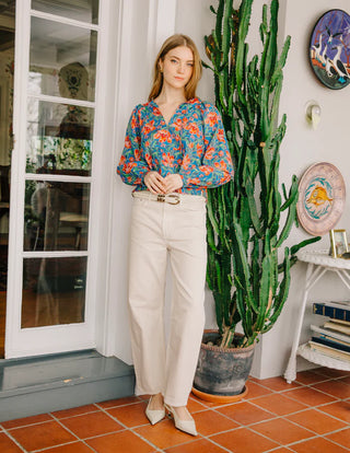 Junie Top, Tulip Liberty