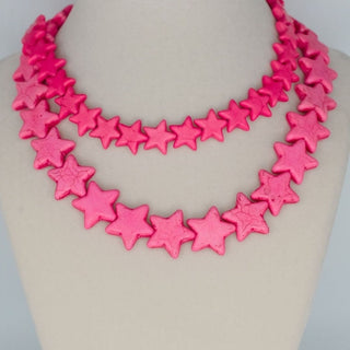 Sea Star Necklace - Large - Bubble Gum