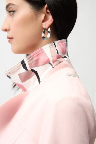 Faux Suede Petal Pink Jacket