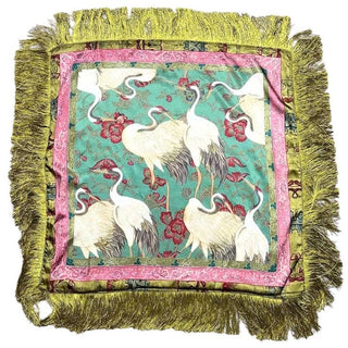 Fringe Scarf, Crane