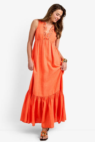 Lobster Dress, Coral