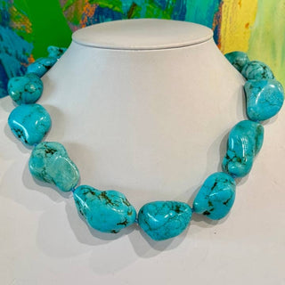 Chunky Turquoise Necklace