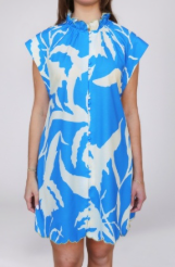 Lee Lee Dress, Blue Fern