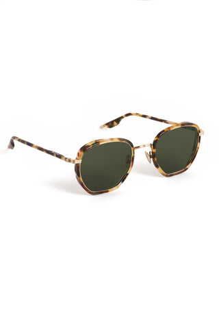 Peyton | 12k Titanium + Tuscan Tortoise - 12k Titanium + Tuscan/Tortoise