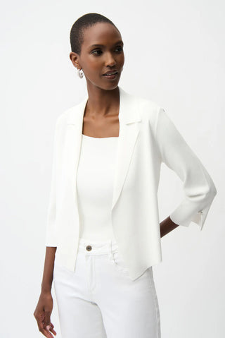 Joseph Ribkoff Viscose Cardigan, Vanilla