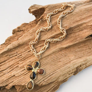 The Esther Pearl Cross, Brown