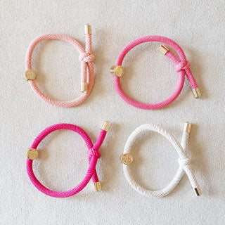 Hair Tie Set, Pink
