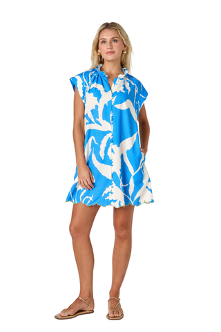Lee Lee Dress, Blue Fern