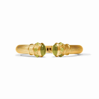 Cobblestone Demi Cuff - Green Cat'S Eye
