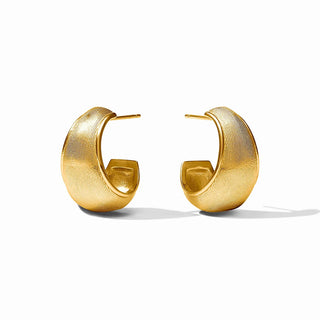 Cobblestone Statement Hoop - Gold