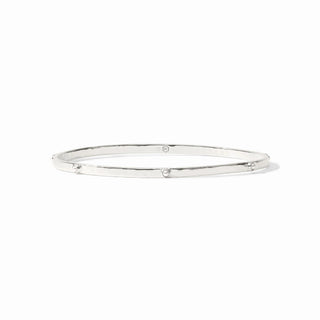 Crescent Stone Bangle, M - Pearl
