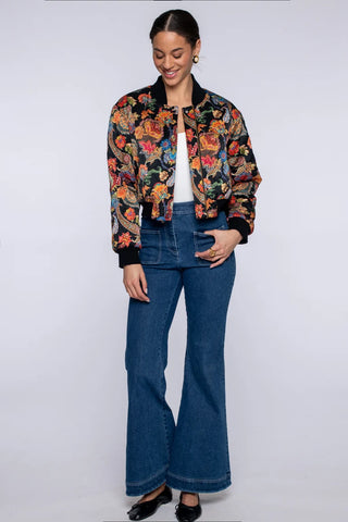 Farley Bomber, Paisley / Burl
