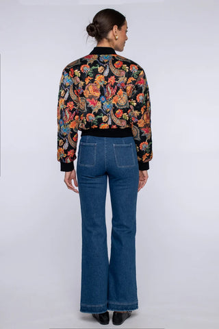 Farley Bomber, Paisley / Burl