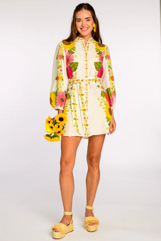 Sadie Dress, Wildflower Ivory