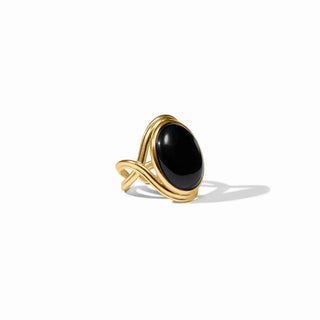 Essex Statement Ring - Obsidian Black