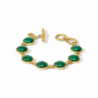 Essex Stone Bracelet - Malachite Green