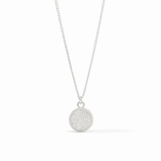 Fleur-De-Lis Solitaire Necklace - Cubic Zirconia