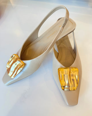 Milano Sling Back, Ginger