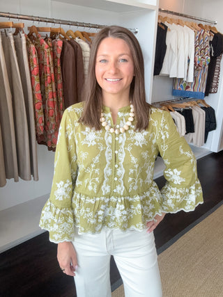 Ellianna Top, Embroidery