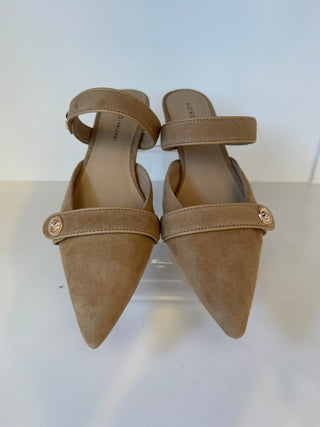Biza Kitten Mule, Sand Suede