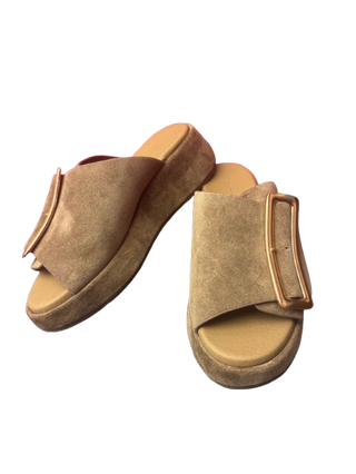 Elara, Dark Taupe Suede