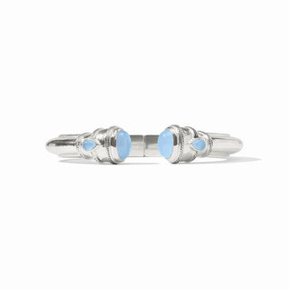 Cannes Demi Cuff - Chalcedony Blue