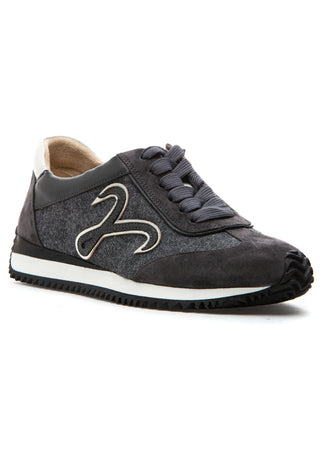 Qalan Sneaker, Grey Suede