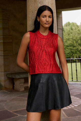 McGuire Top, Red