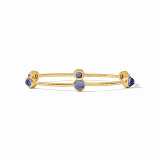 Milano Luxe Bangle, Iridescent Tanzanite Blue