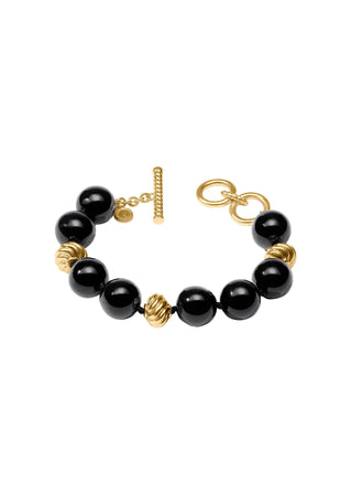 Ravello Bracelet - Obsidian Black