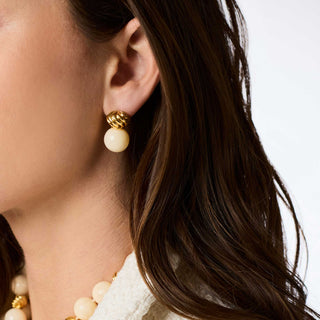 Ravello Midi Earring - Obsidian Black