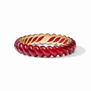 Ravello Statement Bangle - Cranberry