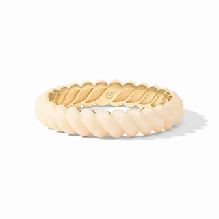 Ravello Statement Bangle - Ivory