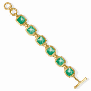 Sahara Stone Bracelet - Iridescent Emerald Green