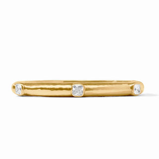 Catalina Hinge Bangle - Cubic Zirconia