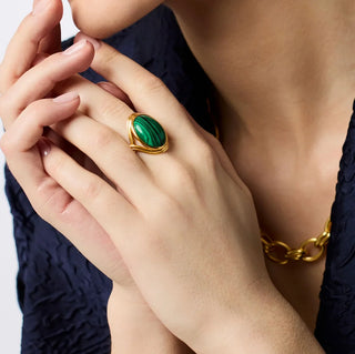 Essex Statement Ring, Mother Of Pearl