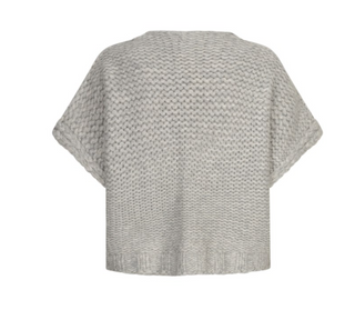 Knit Cardigan, Light Grey