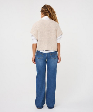 Knit Cardigan, Biscuit
