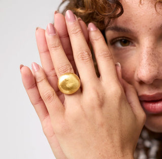 Solara Ring, Gold