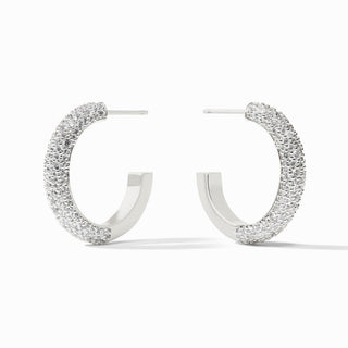 Stardust Hoop, Cubic Zirconia